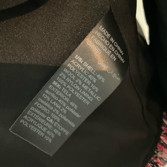 NWT Tweed Jacket WHBM Size 6 - Picture 10 of 11